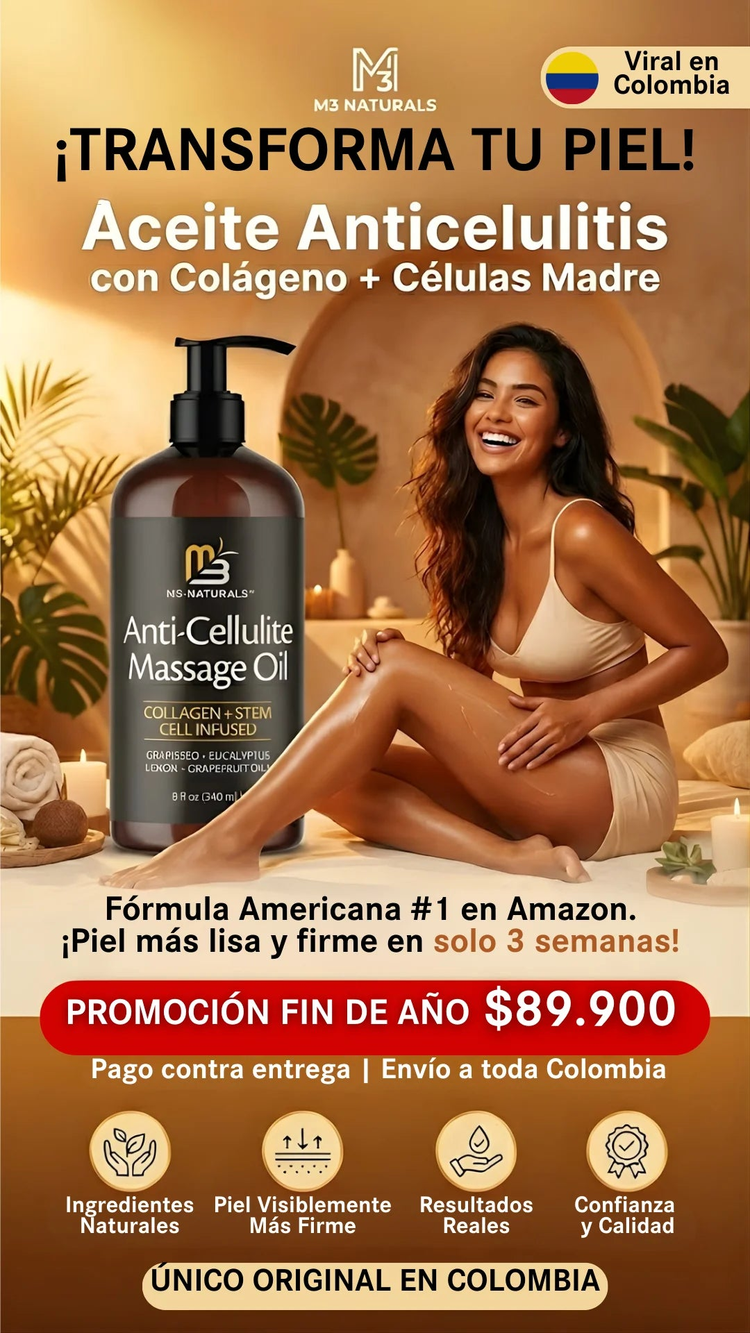 M3 NATURALS® Anti-Cellulite Oil